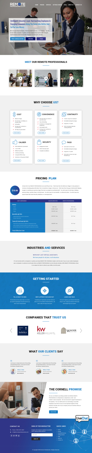 Wordpress Design by pb for this project | Design #19597380