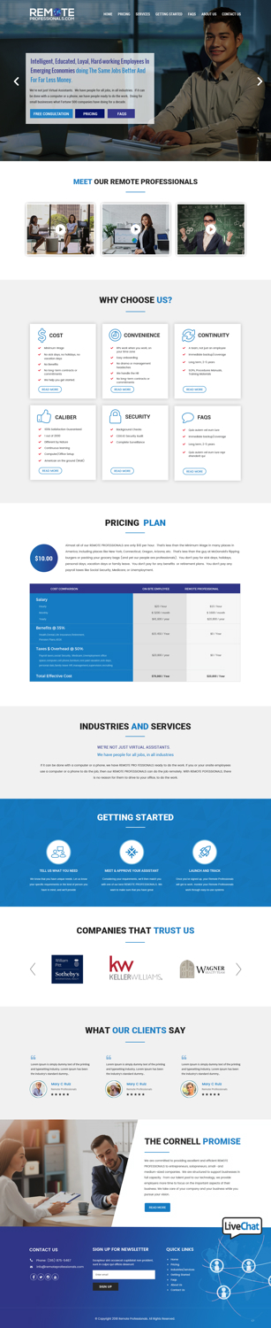 Wordpress Design by pb for this project | Design #19597381