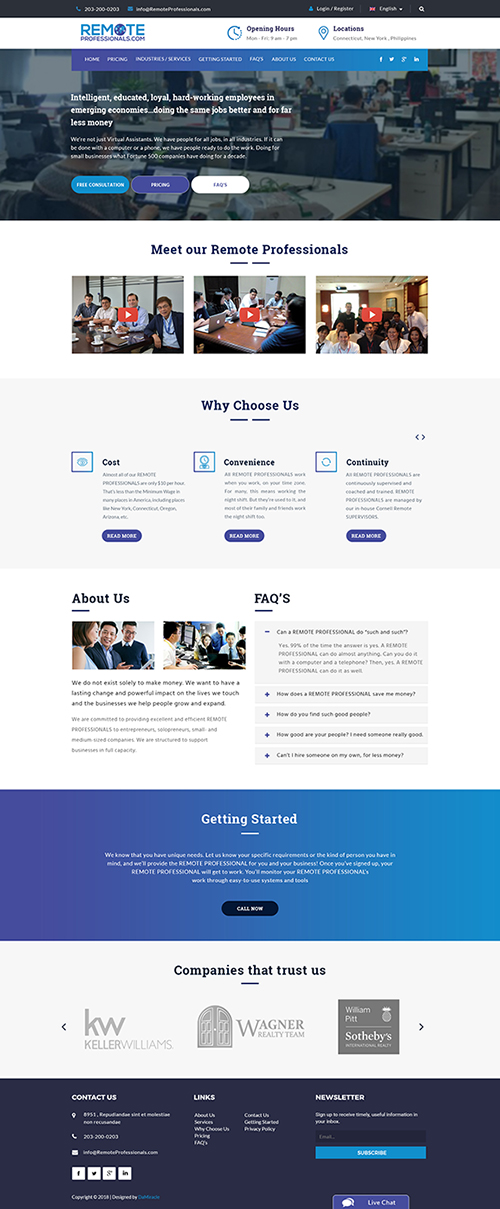Diseño Wordpress por Da Miracle para este proyecto | Diseño #19459789