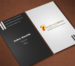 Business Card Design by Ifham Khan for this project | Design: #677023