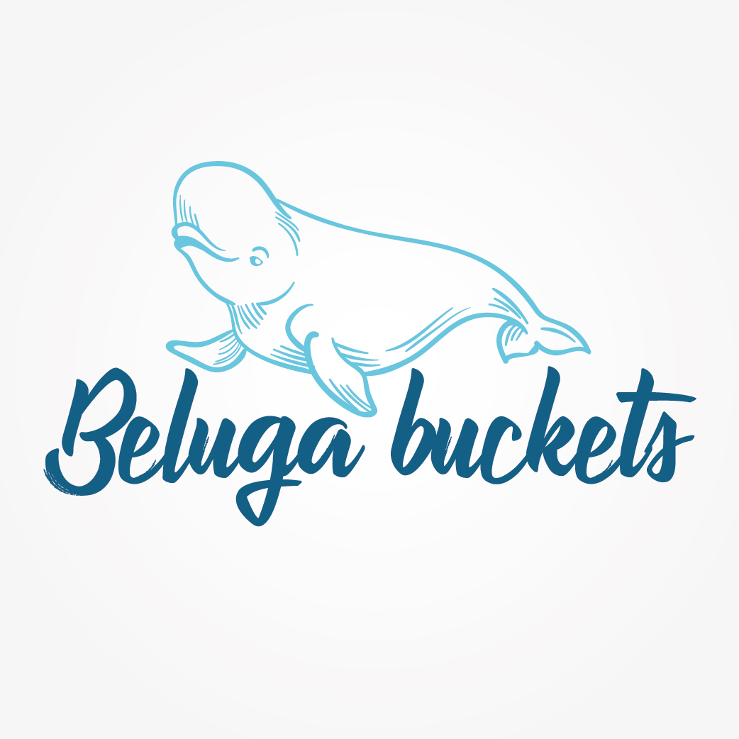 Logo Design by Irina Makedonska for Beluga Buckets | Design #19429069