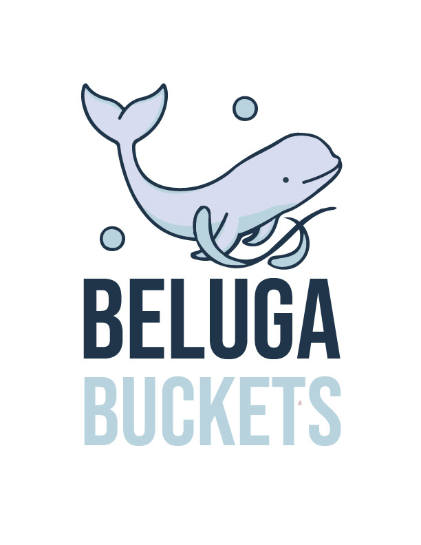 Logo-Design von PONIES AND ALIENS für Beluga Buckets | Design #19427742