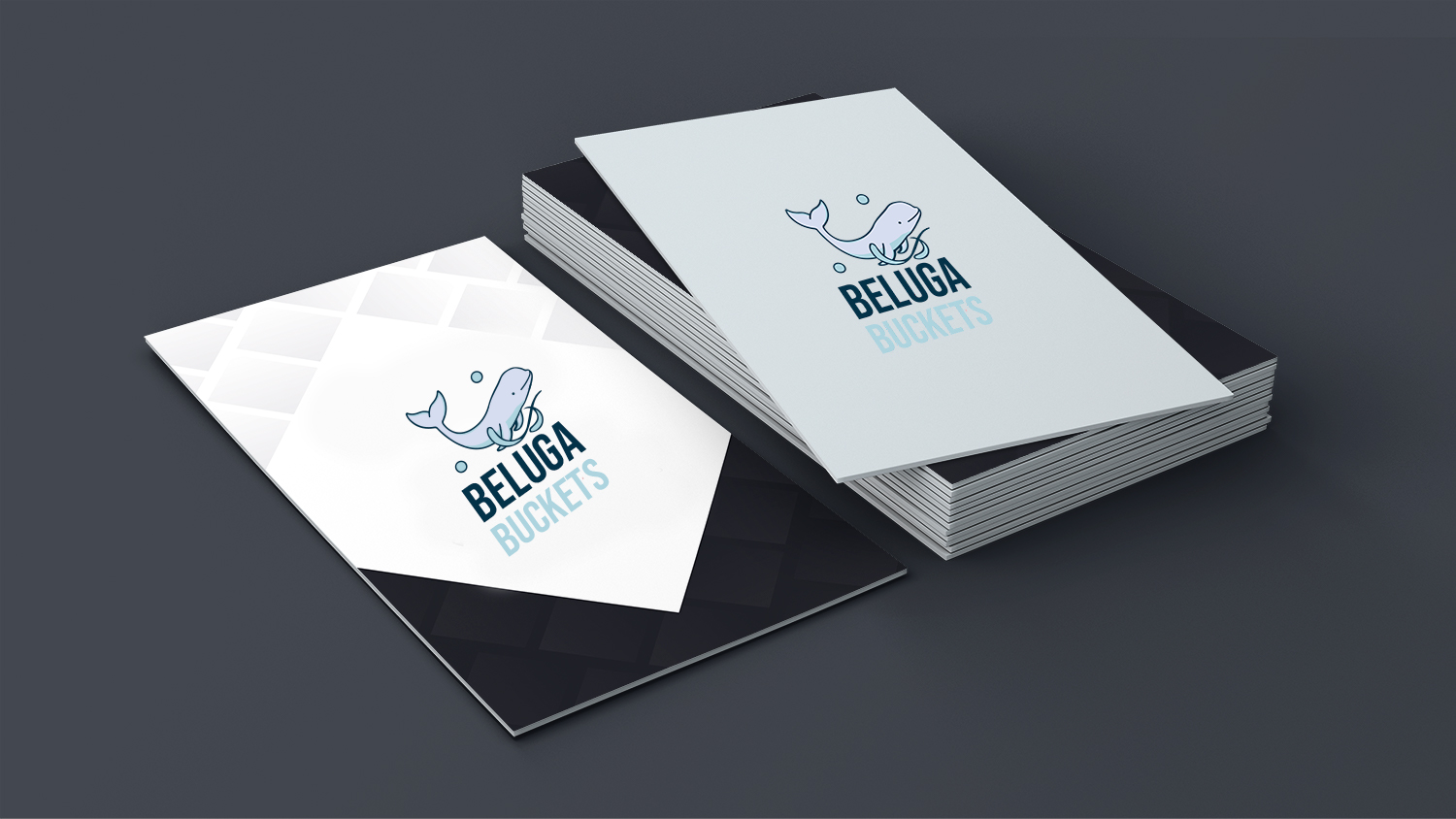 Logo Design by PONIES AND ALIENS for Beluga Buckets | Design #19427743