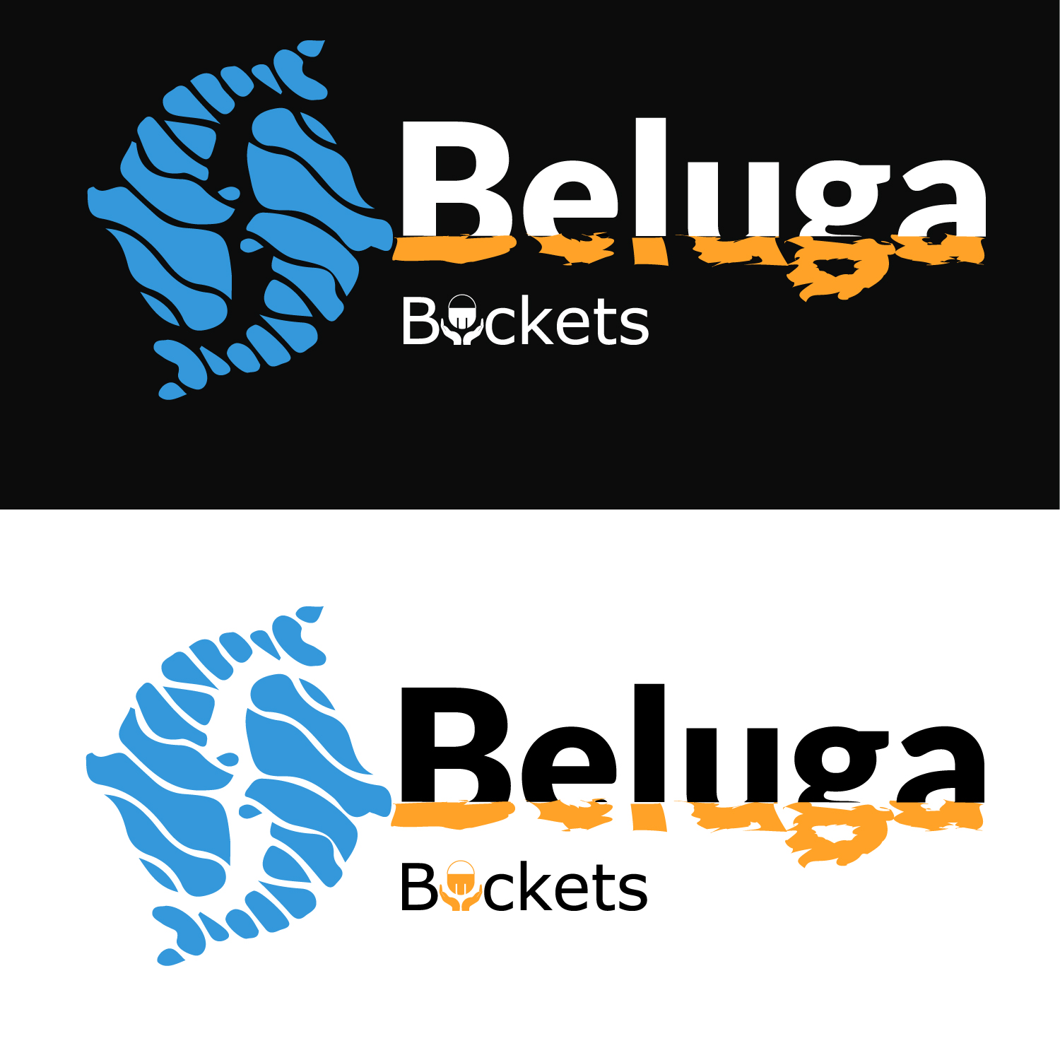 Diseño de Logo por youssefM21 para Beluga Buckets | Diseño #19481400