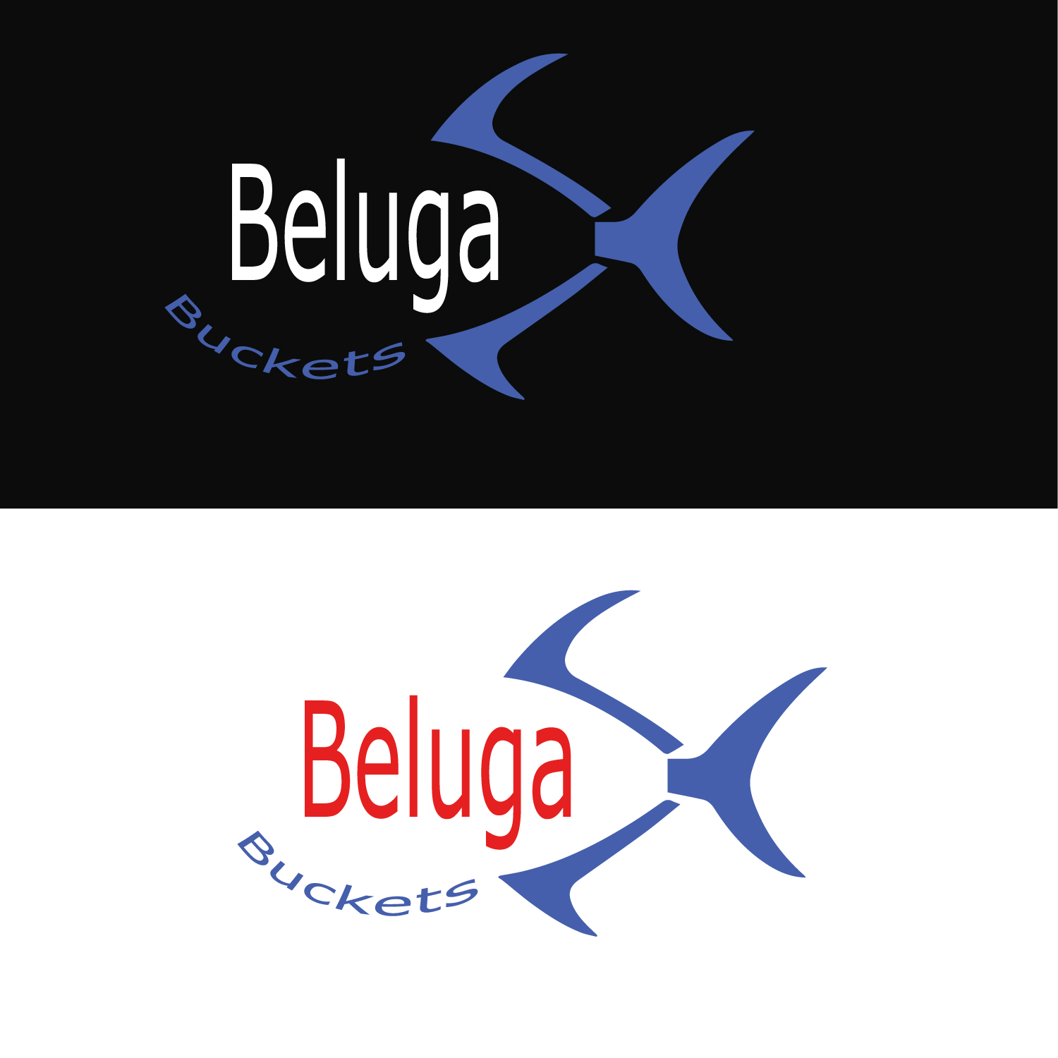 Logo Design by youssefM21 for Beluga Buckets | Design #19481472
