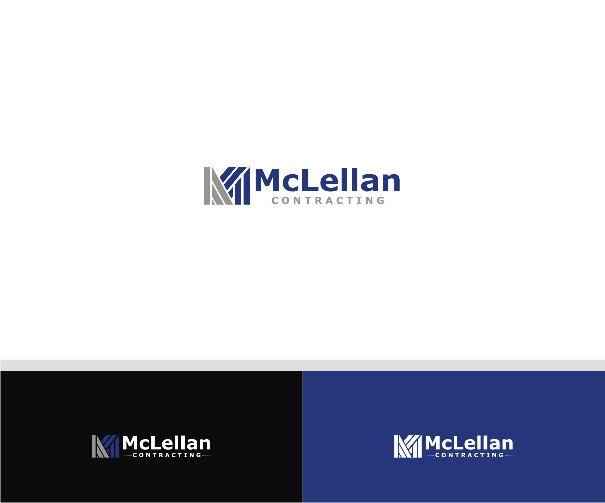 Logo Design by T I K H E - L M W for Mclellan Contracting | Design #19530897