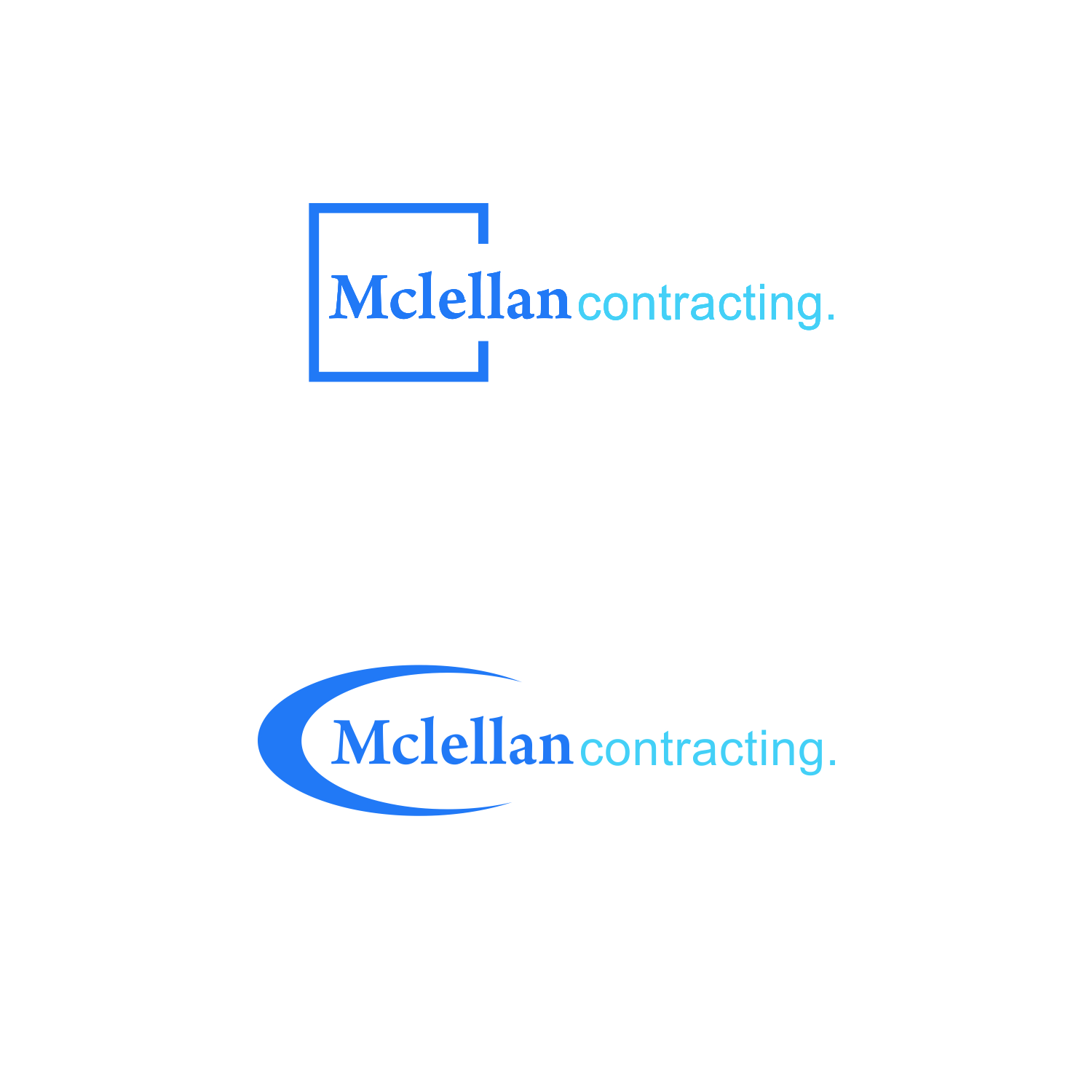 Diseño de Logo por DARMAWAN design para Mclellan Contracting | Diseño #19534559