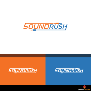 SoundRush | Logo Design by Graphic Bricks