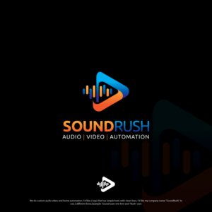 SoundRush | Logo-Design von ecorokerz