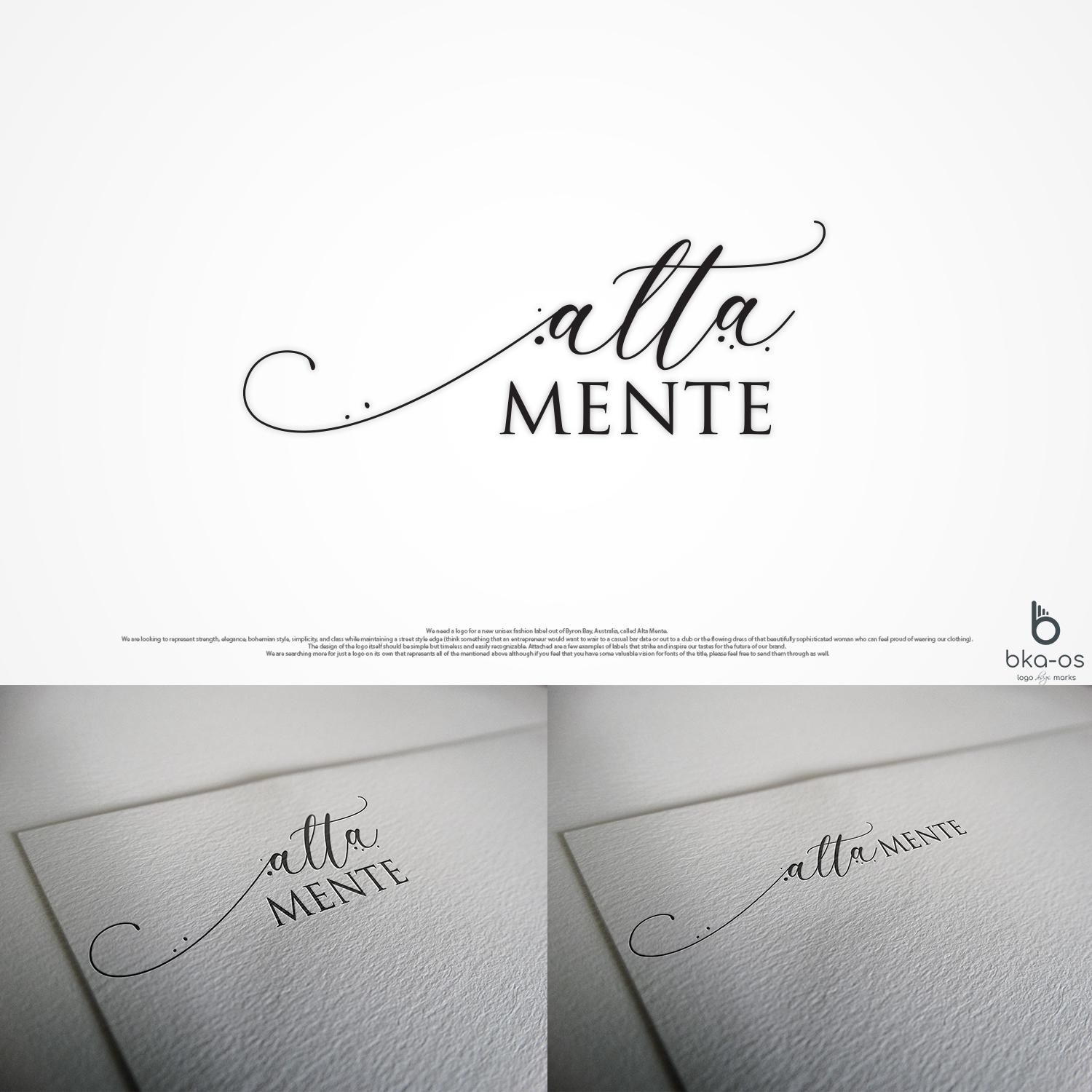 Logo Design by Bkaos for this project | Design #19420369