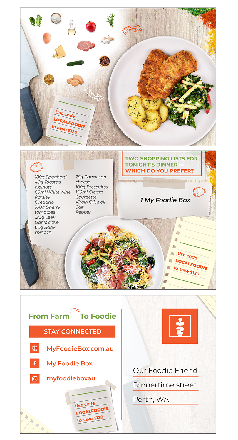 Flyer-Design von sp3l4 für My Foodie Box | Design #19435929
