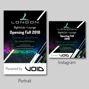 London Nightclub Flyer Grand Opening  | Graphic Design by TSU Creations