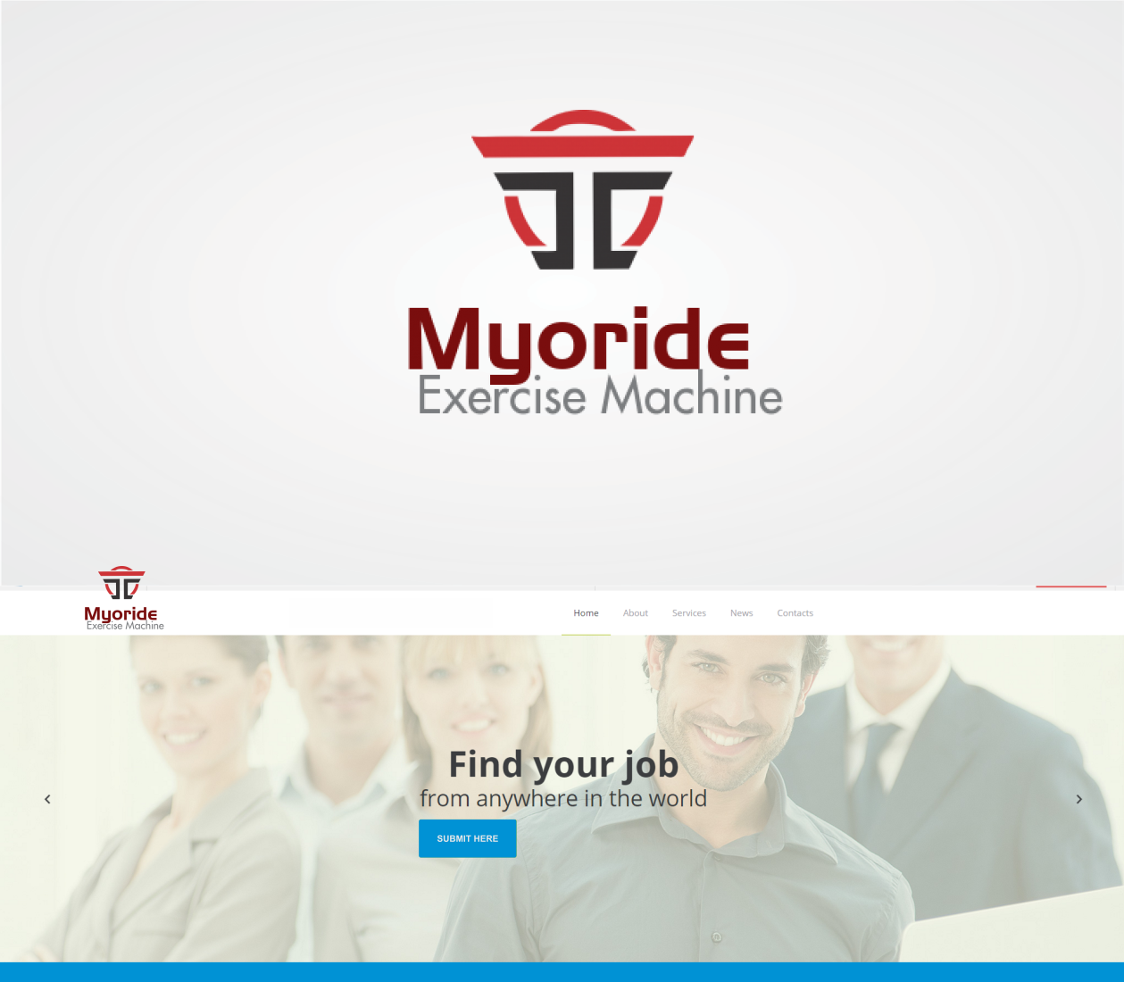 Logo-Design von dihari tua  für Myoride Fitness | Design #19441110