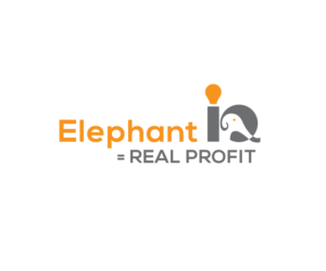 Elephant IQ  = REAL PROFIT  | Logo Design by renderman