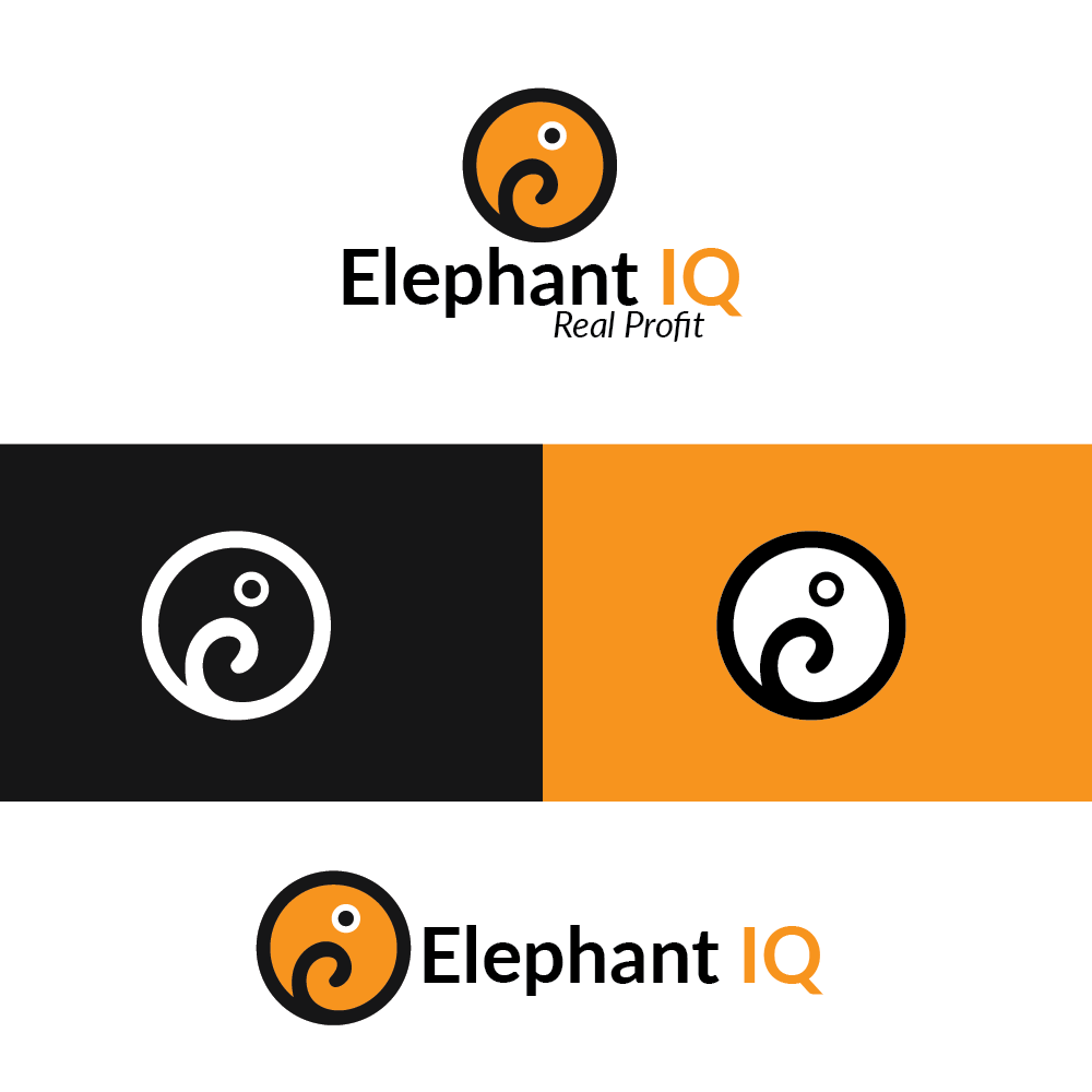 Logo Design by TB Designs for Elephant IQ | Design #19433069