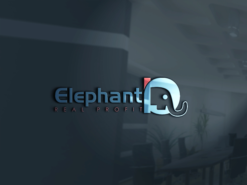 Logo Design by Rosaleen for Elephant IQ | Design #19440074