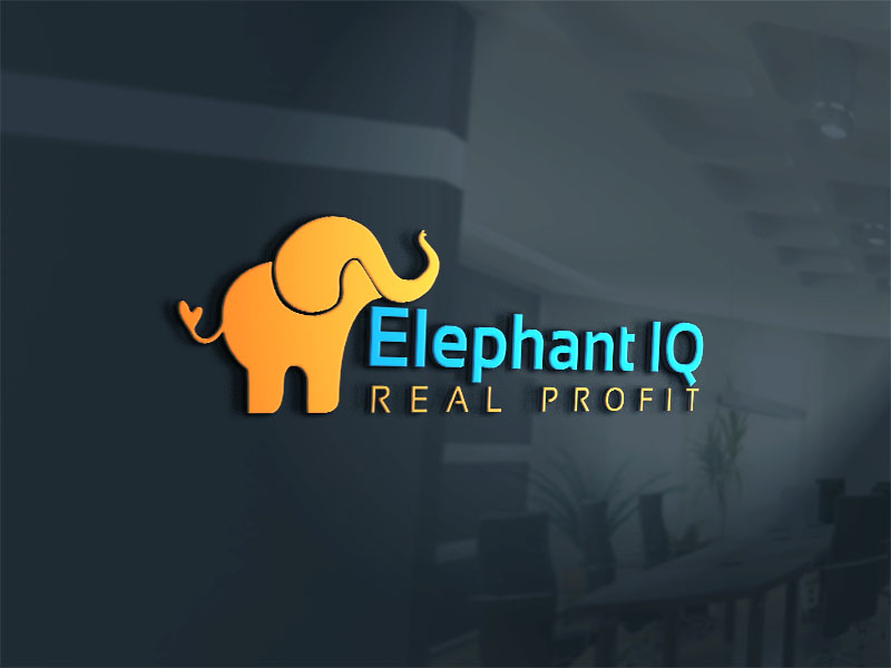 Logo Design by axel xhone 2 for Elephant IQ | Design #19439327