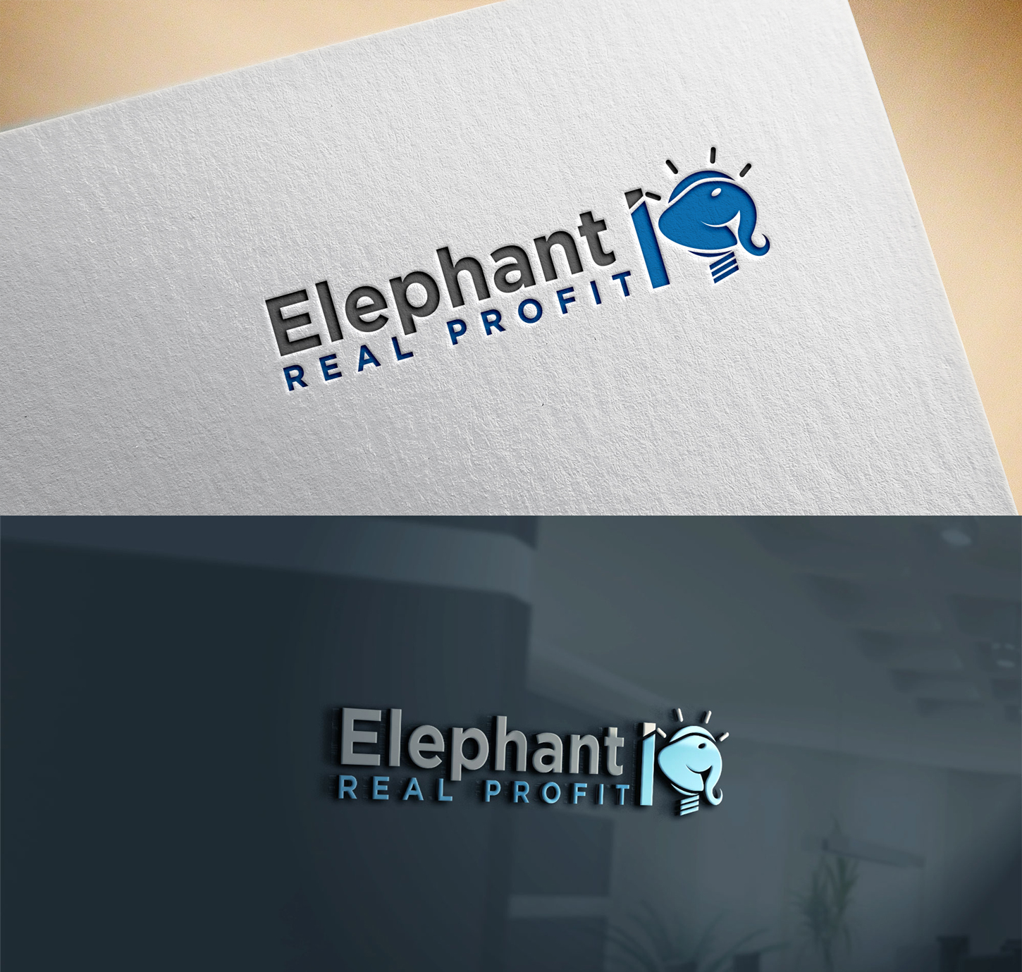 Logo Design by design_ghost 2 for Elephant IQ | Design #19432539