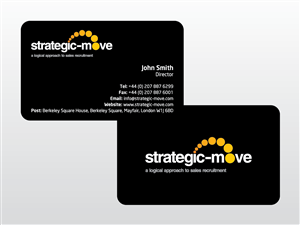 Business Card Design by mag wong for Strategic-Move | Design: #695084