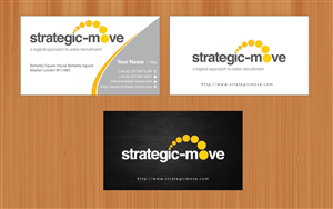 Business Card Design by Sbss for Strategic-Move | Design: #682030