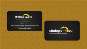 Business Card Design by Sbss for Strategic-Move | Design: #682089