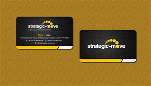 Business Card Design by Sbss for Strategic-Move | Design: #682092