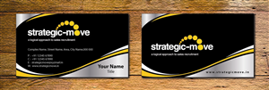 Business Card Design by Sbss for Strategic-Move | Design: #682197