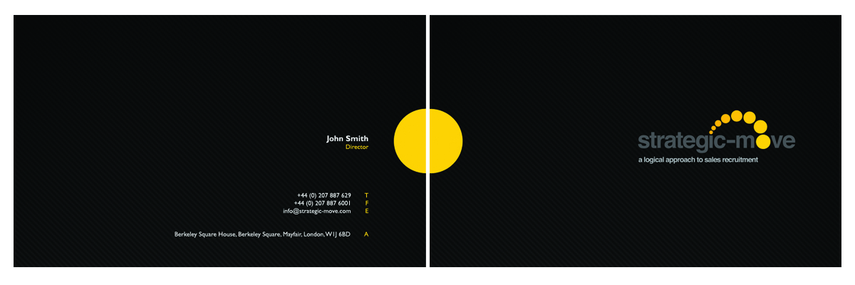 Business Card Design by CZP for Strategic-Move | Design #693907