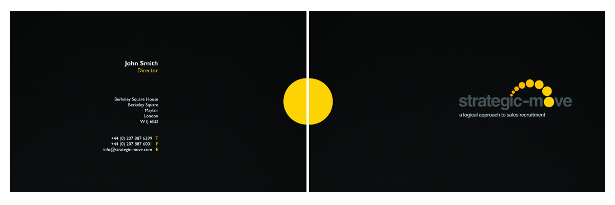 Business Card Design by CZP for Strategic-Move | Design #693918