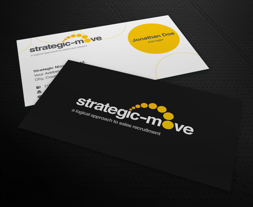 Business Card Design by MPStudio for Strategic-Move | Design #678192