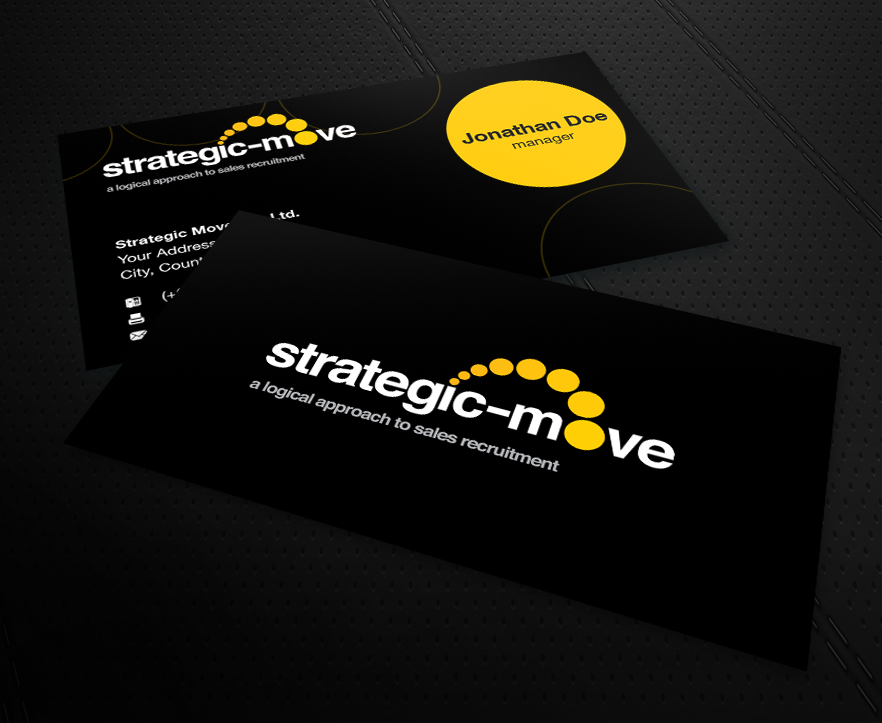 Business Card Design by MPStudio for Strategic-Move | Design #680882