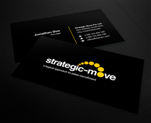 Business Card Design by MPStudio for Strategic-Move | Design: #680894