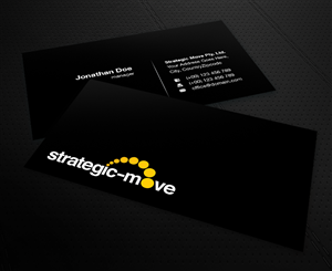 Business Card Design by MPStudio for Strategic-Move | Design: #684356