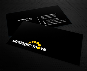 Business Card Design by MPStudio for Strategic-Move | Design: #686412
