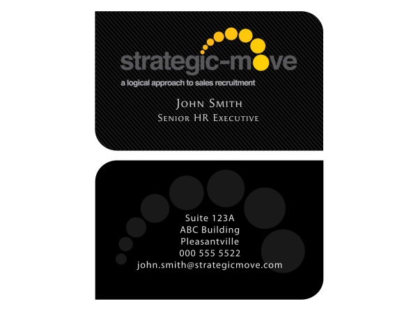 Business Card Design by maveric for Strategic-Move | Design #678740