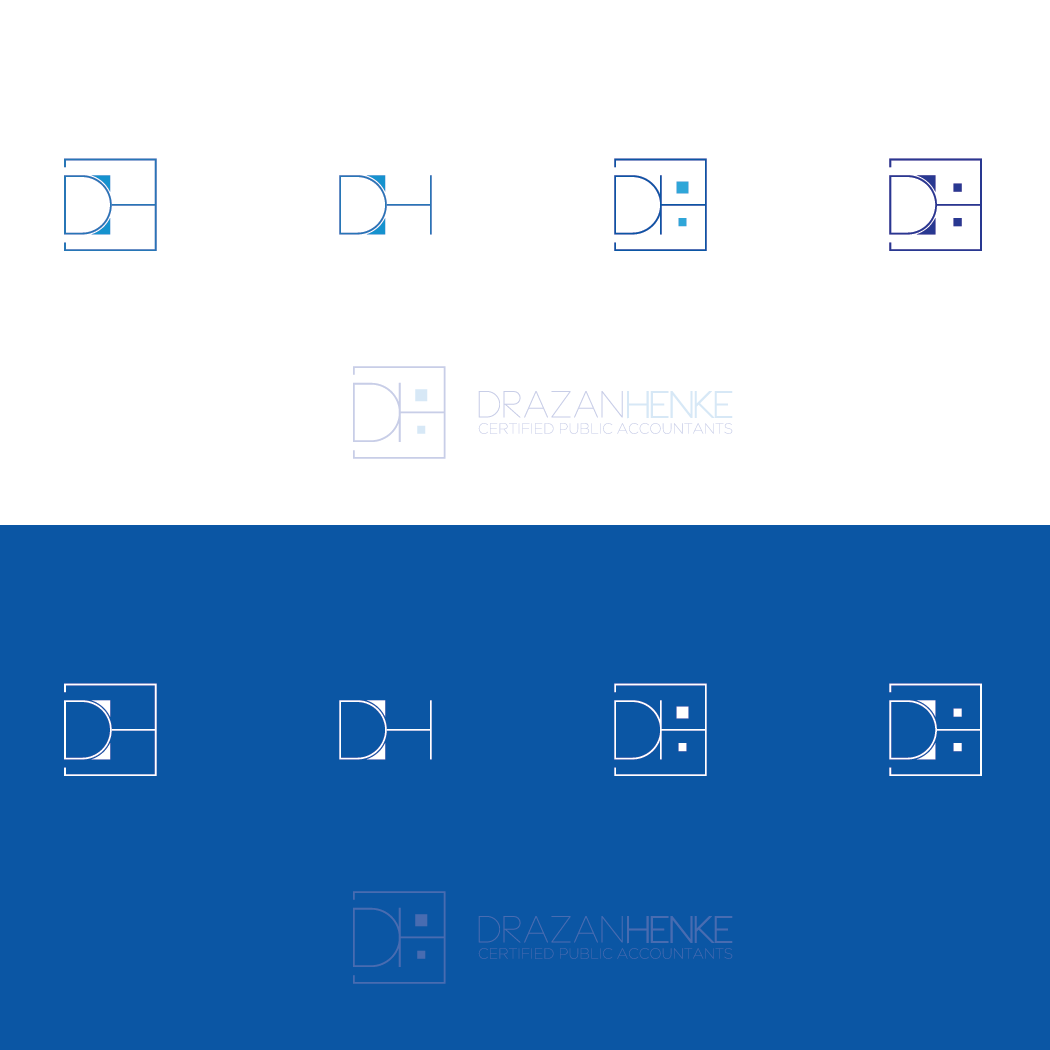 Diseño de Logo por Verified artistry (Design garden) para DrazanHenke Certified Public Accountants | Diseño #19440326