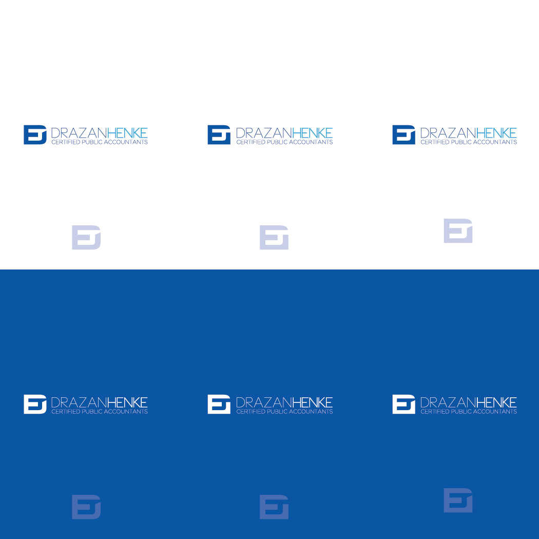 Diseño de Logo por Verified artistry (Design garden) para DrazanHenke Certified Public Accountants | Diseño #19440328