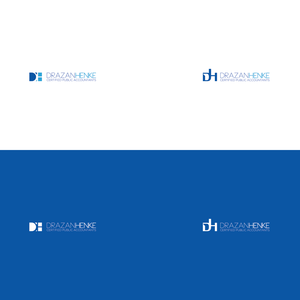 Diseño de Logo por Verified artistry (Design garden) para DrazanHenke Certified Public Accountants | Diseño #19440475