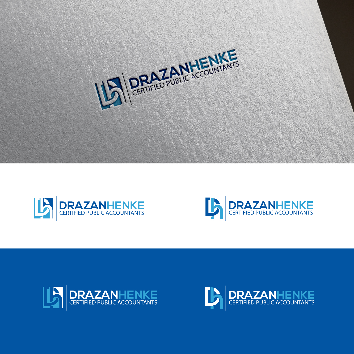 Diseño de Logo por sankar999 para DrazanHenke Certified Public Accountants | Diseño #19425059