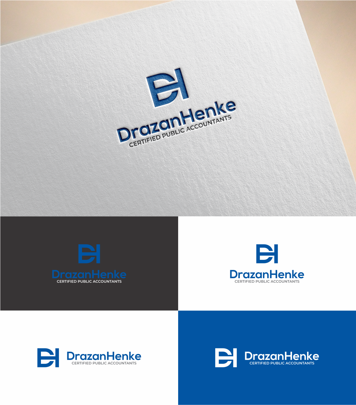 Diseño de Logo por MKR para DrazanHenke Certified Public Accountants | Diseño #19424682
