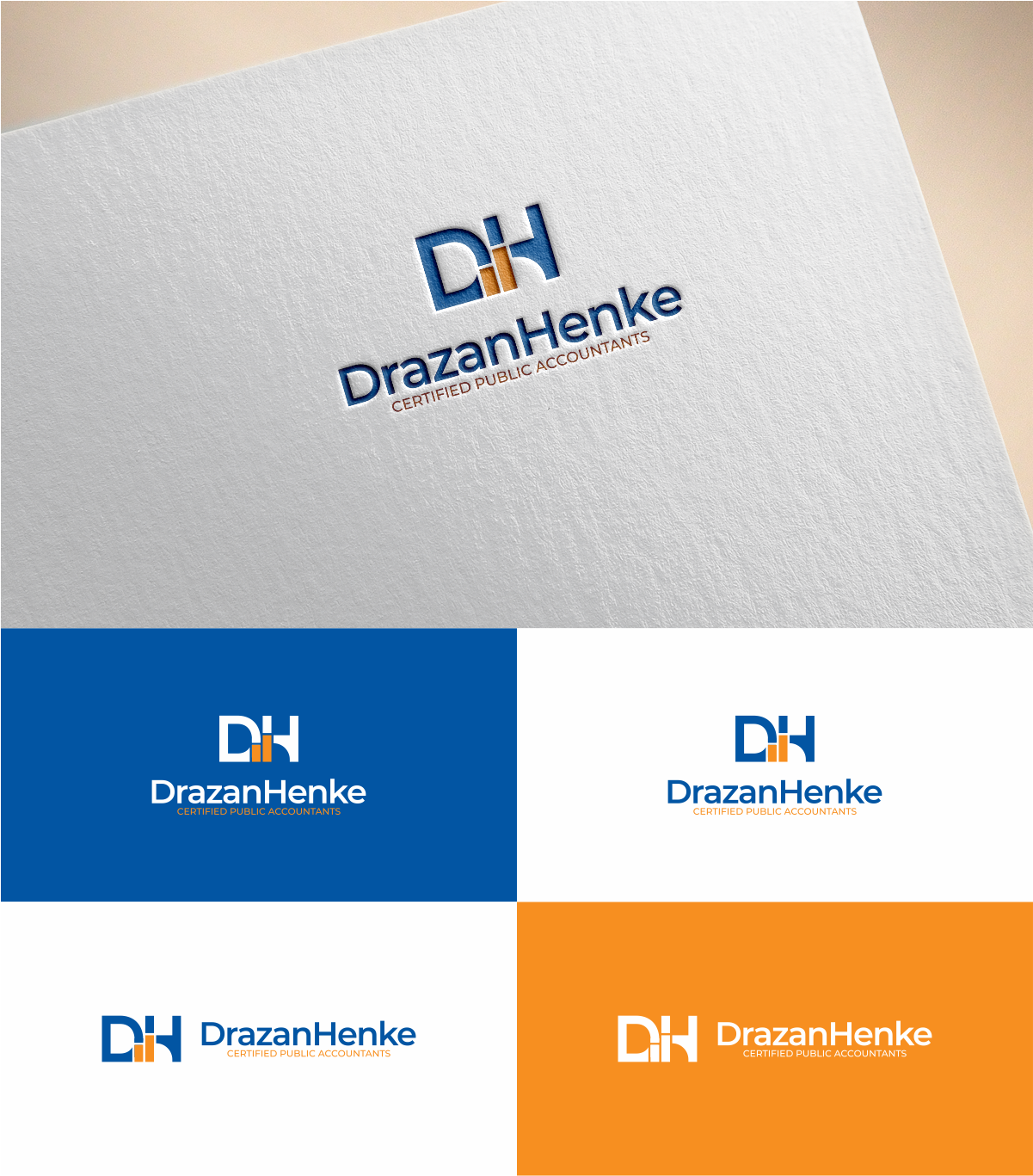 Diseño de Logo por MKR para DrazanHenke Certified Public Accountants | Diseño #19424683