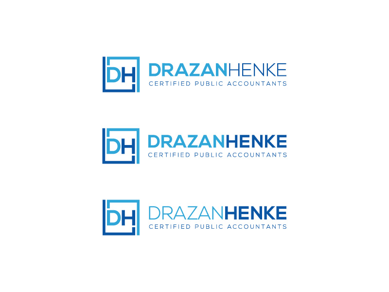 Logo Design by Ahossain for DrazanHenke Certified Public Accountants | Design: #19481641