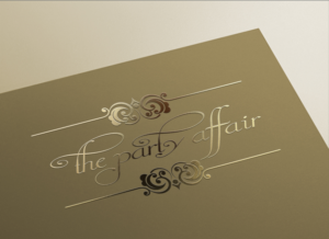 Logo Design by Wonderful design for The Party Affair | Design: #19478023