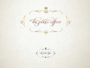 Logo Design by Wonderful design for The Party Affair | Design: #19484288