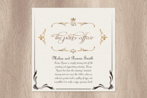 Logo Design by Wonderful design for The Party Affair | Design: #19484333