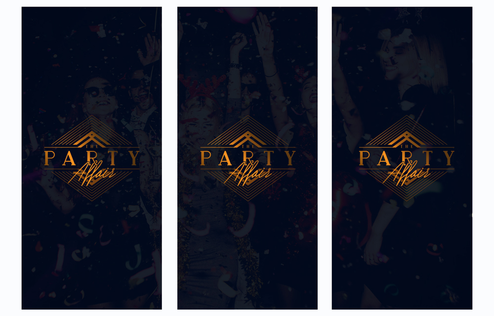 Logo Design by JTdsign for The Party Affair | Design #19432239
