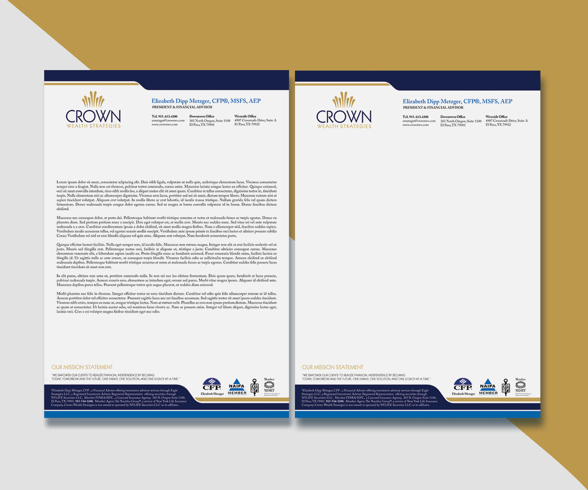 Stationery Design by JK18 for this project | Design #19462437