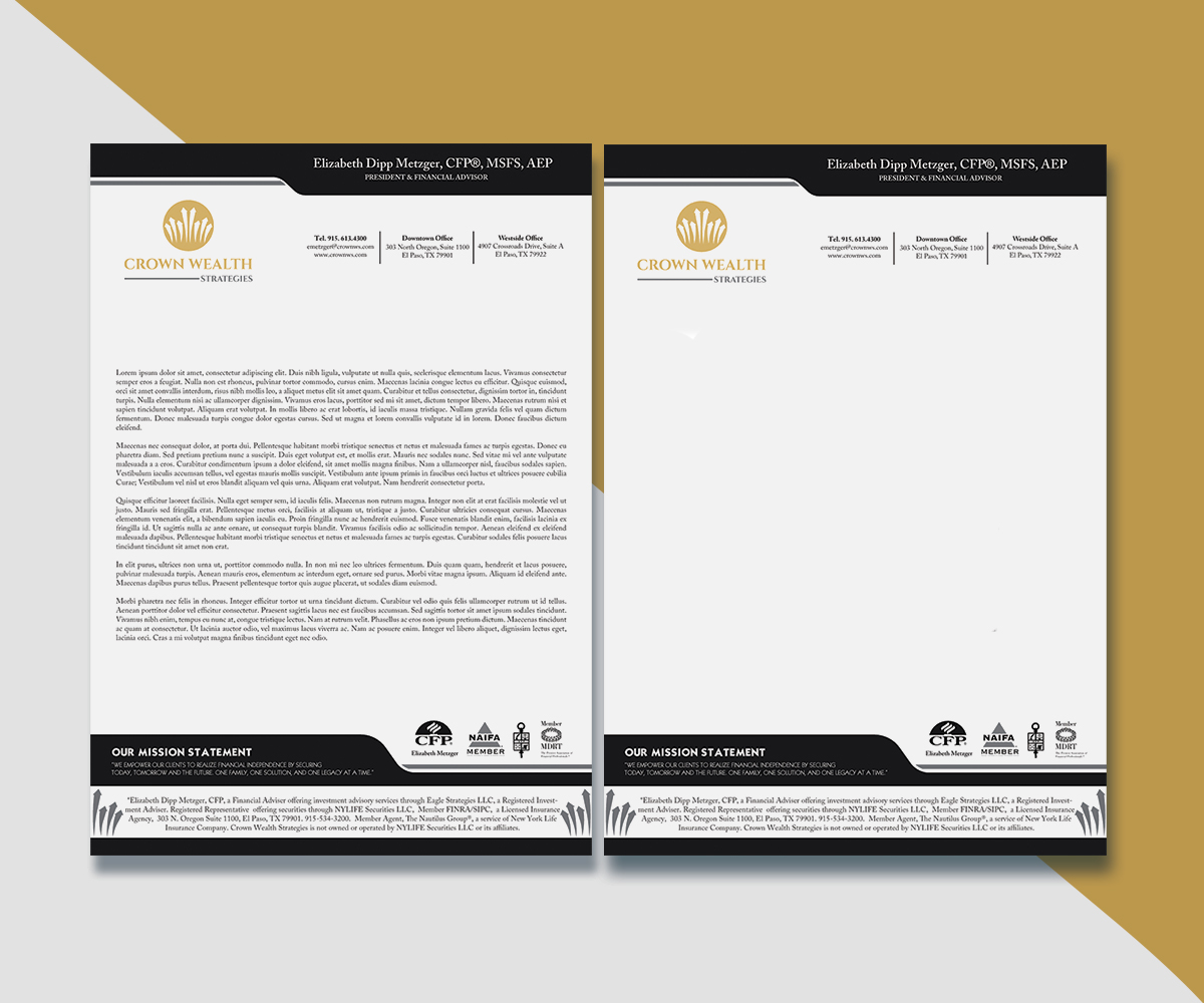 Stationery Design by JK18 for this project | Design #19520942