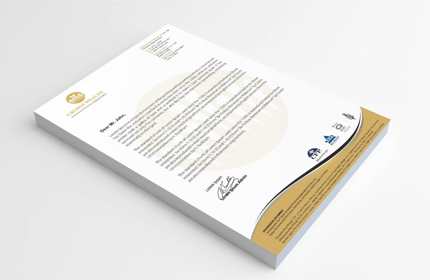 Stationery Design by Infinitive Technology for this project | Design #19523263