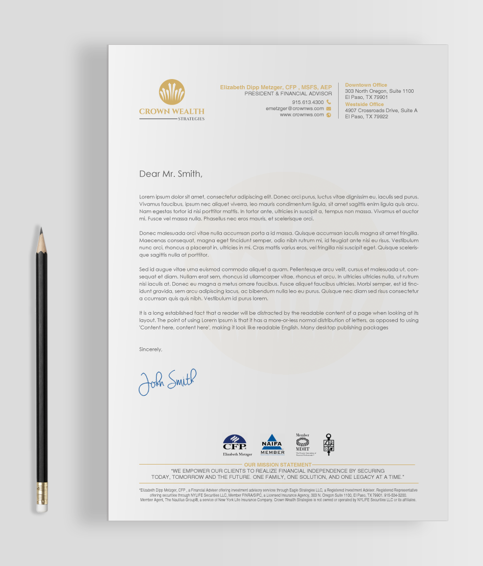 Stationery Design by chandrayaan.creative for this project | Design #19522657